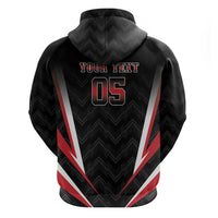Custom Trinidad And Tobago Cricket Hoodie Go Red Force