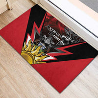 Antigua and Barbuda Rubber Doormat Coat Of Arms With Fallow Deer