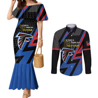 Custom Antigua and Barbuda Cricket Couples Matching Mermaid Dress and Long Sleeve Button Shirt Sporty Style