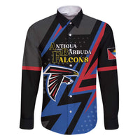 Custom Antigua and Barbuda Cricket Family Matching Short Sleeve Bodycon Dress and Hawaiian Shirt Sporty Style