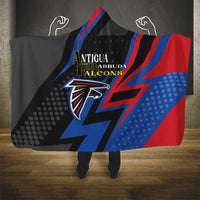 Antigua and Barbuda Cricket Hooded Blanket Sporty Style