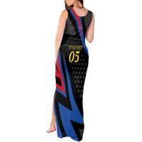 Custom Antigua and Barbuda Cricket Tank Maxi Dress Sporty Style