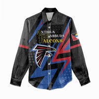 Custom Antigua and Barbuda Cricket Women Casual Shirt Sporty Style