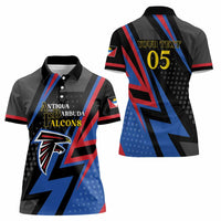 Custom Antigua and Barbuda Cricket Women Polo Shirt Sporty Style