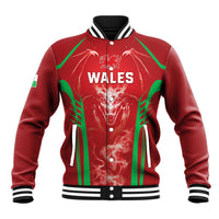 Wales Rugby Custom Baseball Jacket Go Welsh Dragon Unique Style