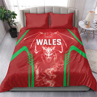 Wales Rugby Bedding Set Go Welsh Dragon Unique Style