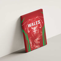 Wales Rugby Canvas Wall Art Go Welsh Dragon Unique Style