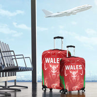 Wales Rugby Luggage Cover Go Welsh Dragon Unique Style