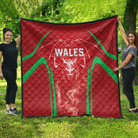 Wales Rugby Quilt Go Welsh Dragon Unique Style