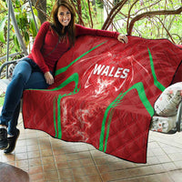 Wales Rugby Quilt Go Welsh Dragon Unique Style