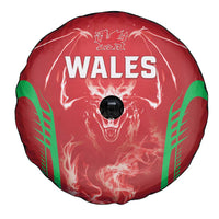 Wales Rugby Spare Tire Cover Go Welsh Dragon Unique Style