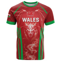 Wales Rugby Custom T Shirt Go Welsh Dragon Unique Style