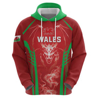 Wales Rugby Custom Zip Hoodie Go Welsh Dragon Unique Style
