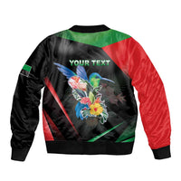Personalized Martinique Bomber Jacket The Island Of Flowers