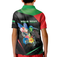Personalized Martinique Kid Polo Shirt The Island Of Flowers