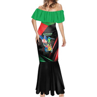 Personalized Martinique Mermaid Dress The Island Of Flowers