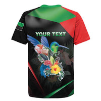 Personalized Martinique Rugby Jersey The Island Of Flowers