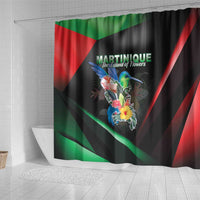 Martinique Shower Curtain The Island Of Flowers
