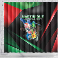 Martinique Shower Curtain The Island Of Flowers