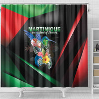 Martinique Shower Curtain The Island Of Flowers