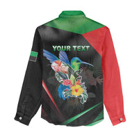 Personalized Martinique Women Casual Shirt The Island Of Flowers