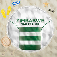 Zimbabwe Sables Rugby Beach Blanket Sporty Style