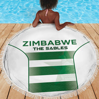 Zimbabwe Sables Rugby Beach Blanket Sporty Style