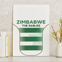 Zimbabwe Sables Rugby Canvas Wall Art Sporty Style
