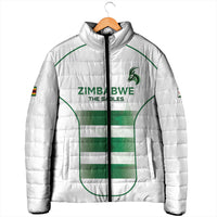 Custom Zimbabwe Sables Rugby Padded Jacket Sporty Style
