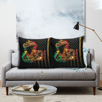 Steppin' into Juneteenth 1865 Pillow Cover Melanin Cowgirl Grunge Style