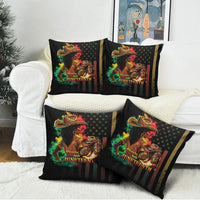 Steppin' into Juneteenth 1865 Pillow Cover Melanin Cowgirl Grunge Style