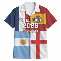 Custom World Football 2026 Final Four Hawaiian Shirt One Field One Dream