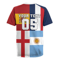 Custom World Football 2026 Final Four Rugby Jersey One Field One Dream