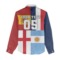 Custom World Football 2026 Final Four Women Casual Shirt One Field One Dream