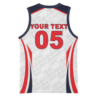 Custom World Football 2026 England Basketball Jersey Come On England