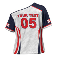Custom World Football 2026 England Cross Shoulder Shirt Come On England