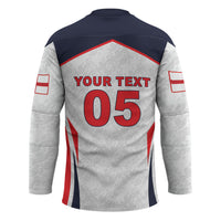 Custom World Football 2026 England Hockey Jersey Come On England