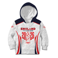 Custom World Football 2026 England Kid Hoodie Come On England