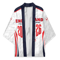 Custom World Football 2026 England Kimono Come On England