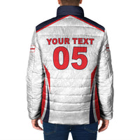 Custom World Football 2026 England Padded Jacket Come On England