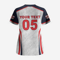 Custom World Football 2026 England Scrub Top Come On England