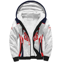 Custom World Football 2026 England Sherpa Hoodie Come On England