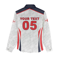 Custom World Football 2026 England Women Casual Shirt Come On England