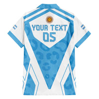 Custom Argentina Rugby 2024 Hawaiian Shirt Go Los Pumas Leopard Pattern LT05 - Wonder Print Shop