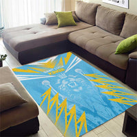 Kings Saint Lucia Cricket Area Rug Rise To Victory - Wonder Print Shop