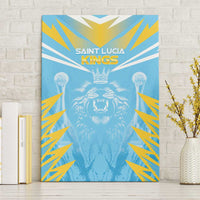 Kings Saint Lucia Cricket Canvas Wall Art Rise To Victory - Wonder Print Shop