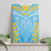 Kings Saint Lucia Cricket Canvas Wall Art Rise To Victory - Wonder Print Shop