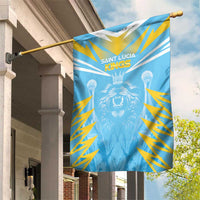 Kings Saint Lucia Cricket Garden Flag Rise To Victory - Wonder Print Shop