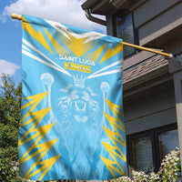 Kings Saint Lucia Cricket Garden Flag Rise To Victory - Wonder Print Shop