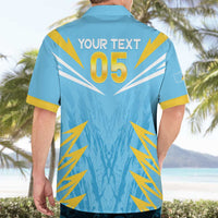 Custom Kings Saint Lucia Cricket Hawaiian Shirt Rise To Victory - Wonder Print Shop